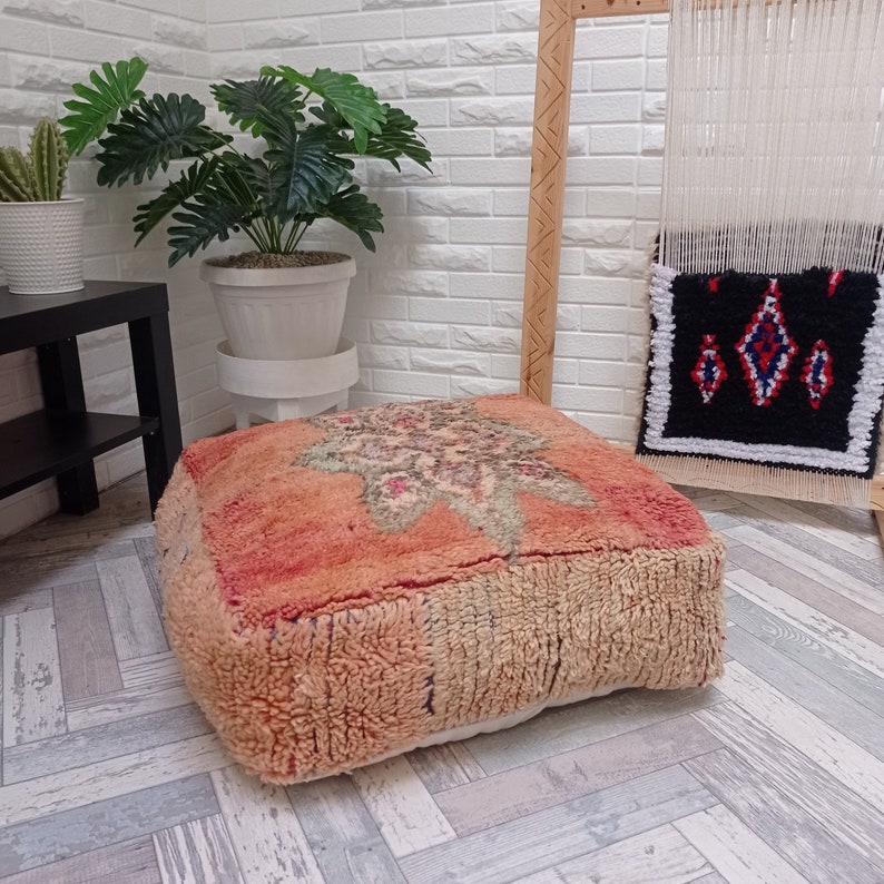 square pillow ottoman
