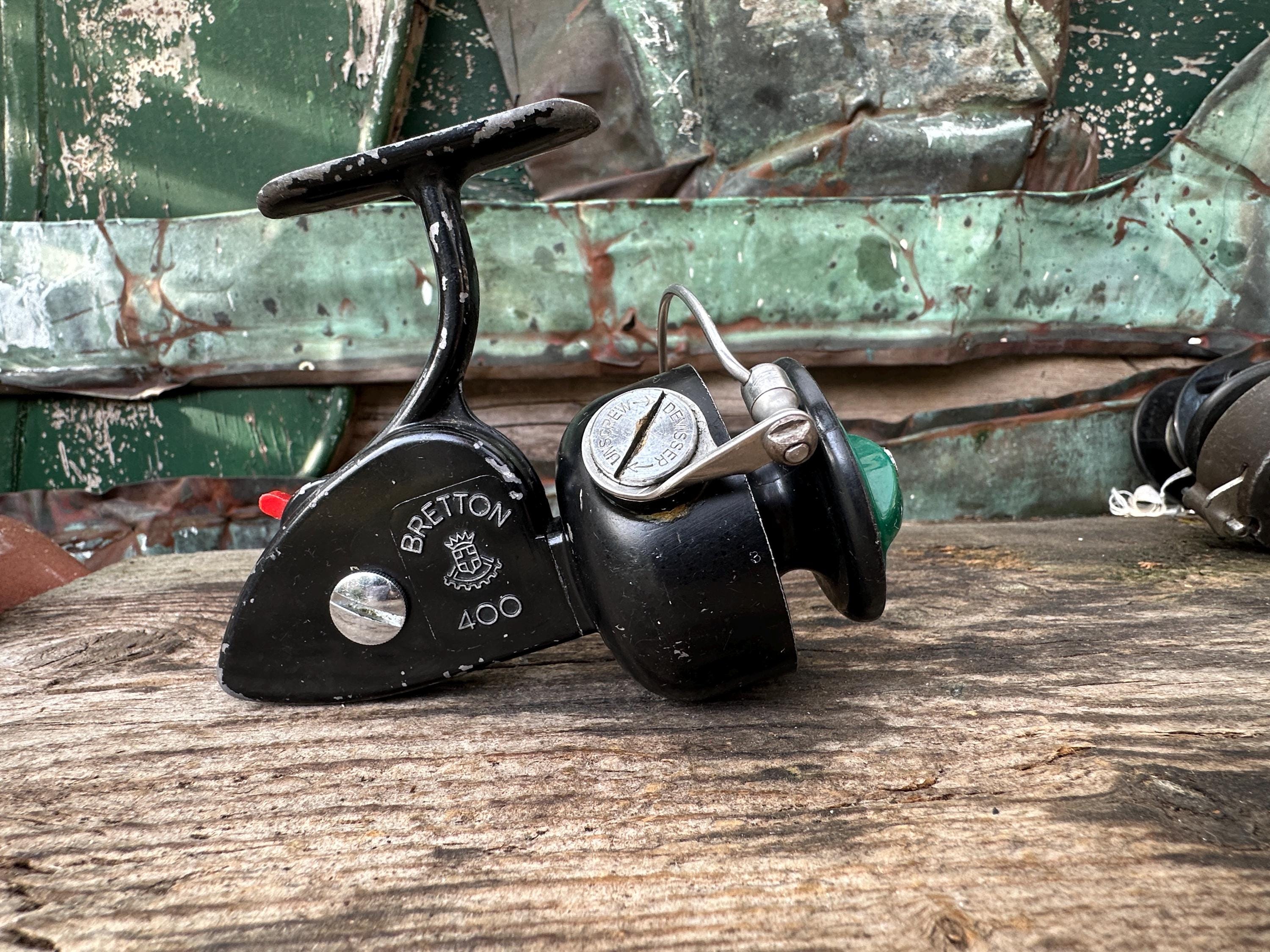 bretton 400 fishing reel Vintage Breton 400 Fixed Spool Spin Reel