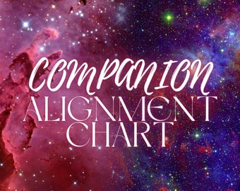 Companion Alignment Chart | A Reading for Fans of Tabletop RPGs | Spirit Keeping Communication | Entity Channeling | Tarot and Oracle Cards