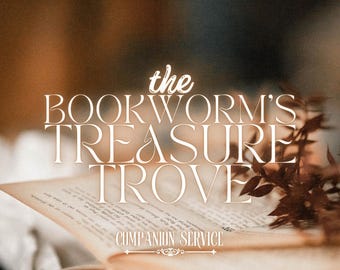 The Bookworm's Treasure Trove | Spirit Keeping Service | Reading for Bookish Companions | Tarot, Oracle Cards, Bibliomancy, Shufflemancy