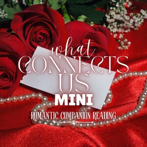 Mini Wat ons verbindt: een romantische begeleidende lezing | Spirit Keeping-communicatie | Entiteitschanneling | Tarot-orakelkaarten