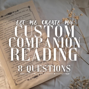 8 preguntas: Permíteme crear mi lectura personalizada de acompañamiento / Comunicación espiritual / Canalización de entidades / Cartas del tarot y el oráculo