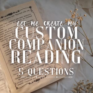 5 preguntas: Permíteme crear mi lectura personalizada de acompañamiento / Comunicación espiritual / Canalización de entidades / Cartas del tarot y el oráculo