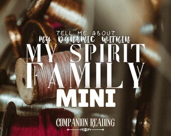 Mini Tell Me About My Dynamic Within My Spirit Family | The Citadel Oracle Reading | Spirit Keeping Communication | Entity Channeling