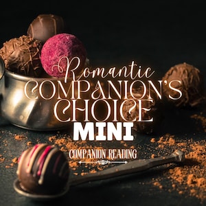 Mini scelta del compagno romantico: lettura romantica del compagno/comunicazione che mantiene lo spirito/canalizzazione delle entità/carte oracolo dei Tarocchi
