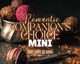 Mini Romantic Companion's Choice: A Romantic Companion Reading | Spirit Keeping Communication | Entity Channeling | Tarot Oracle Cards