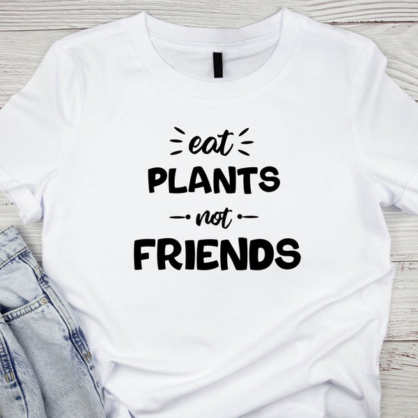 Vegan Shirt, Vegan Png, Animal Lover File, PNG Letters, Vegetarian Gift, Save Animals, Eat Plants, Svg Vegan, Plant Based Themed