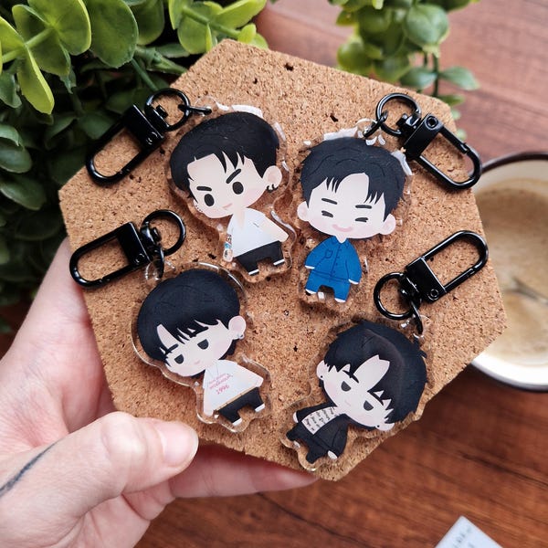 BTS acrylic keychains