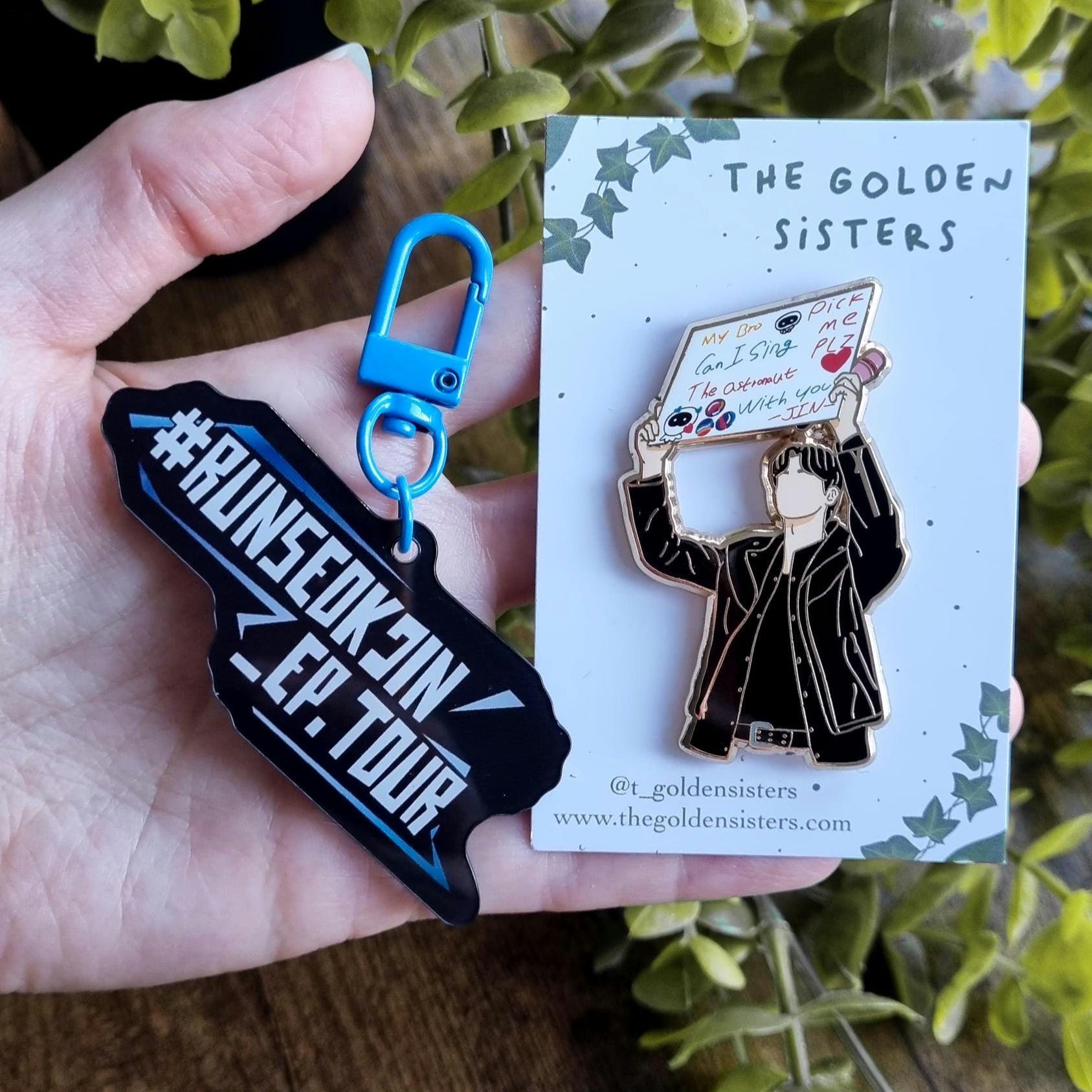 Run Seokjin Tour Pin - Etsy