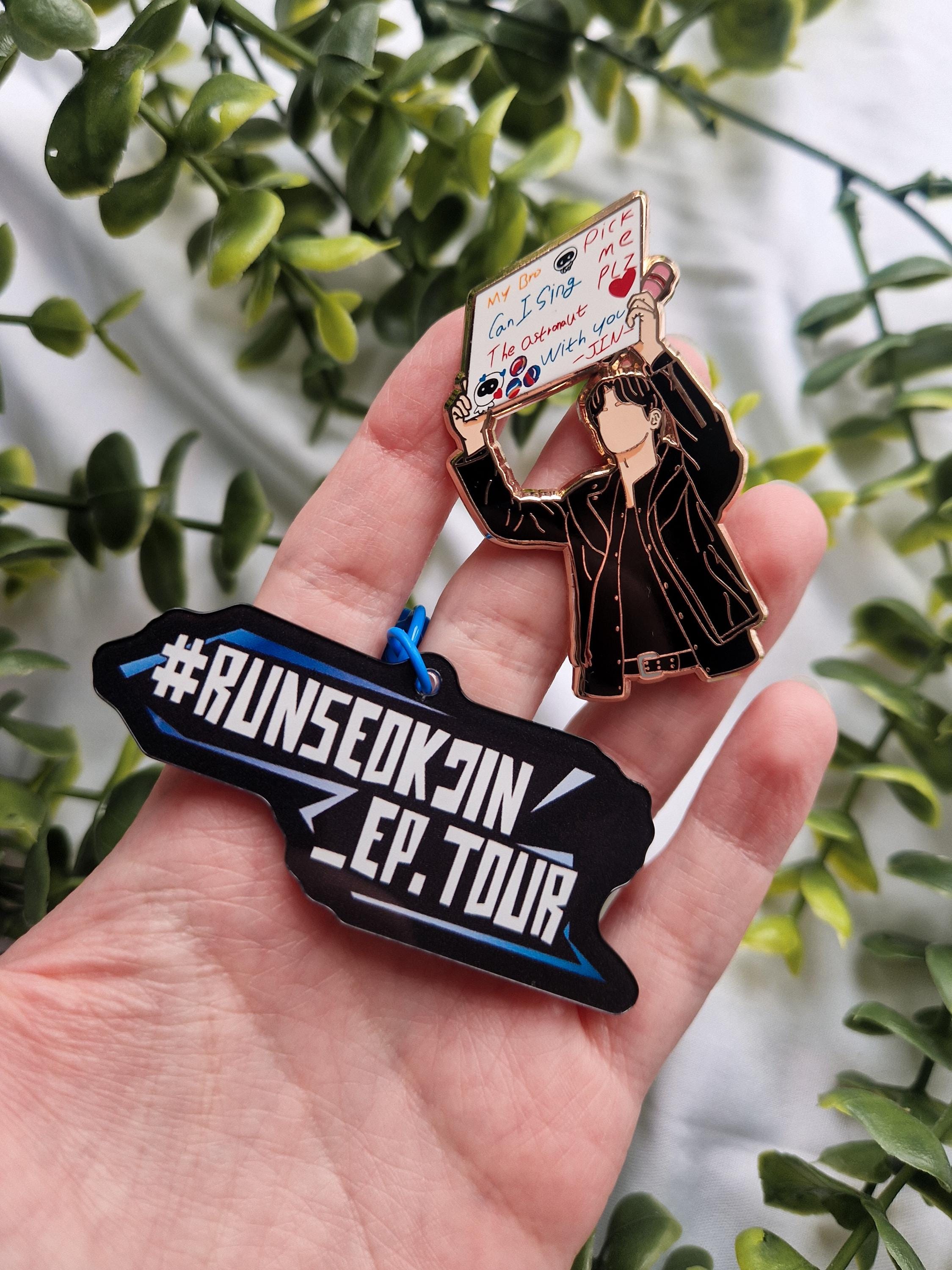 Run Seokjin Tour Pin - Etsy