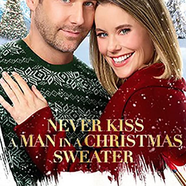 Never Kiss A Man In A Christmas Sweater DVD with Niall Matter (in stock)
