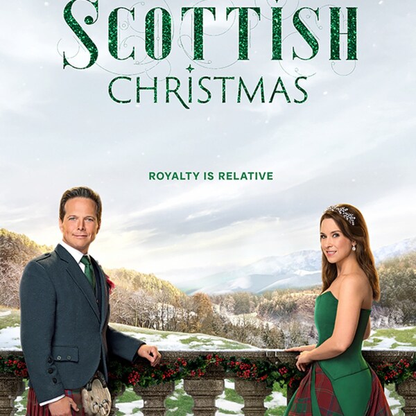 A Merry Scottish Christmas DVD with Lacey Chabert (in a case with artwork too! One left!!)