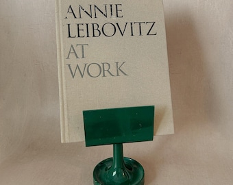 Vintage Retro Green Plastic Bookstand - Cooking Book Easel - Eclectic Book/Cookbook Display