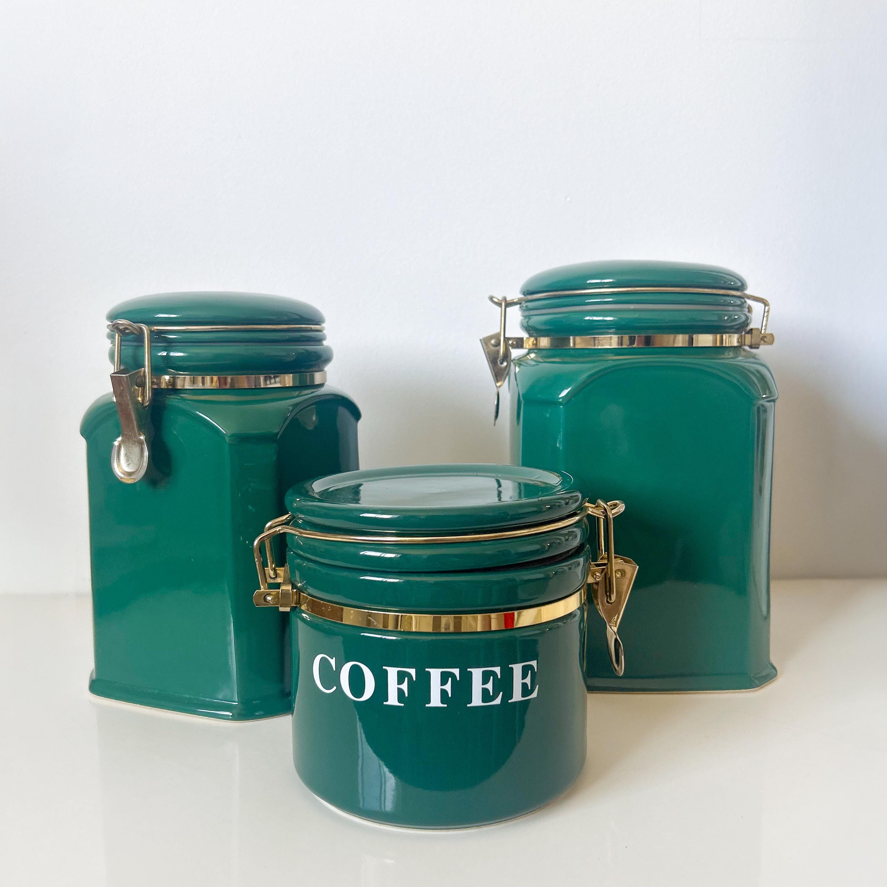 Set of Three Kitchen Canisters Ireland