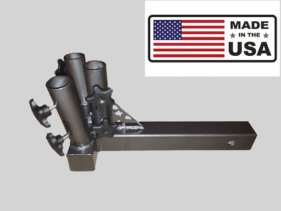 Hitch Mount Triple Flagpole Holder for 2 Receiver Etsy Israel