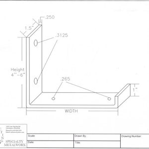 Heavy Duty Shelf Bracket J image 3