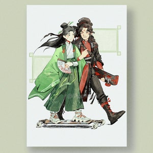 BingQiu Print - Modern AU Shen Qingqiu Luo Binghe MXTX SVSSS Scum Villain