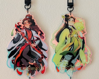 BingQiu Bag Charms / Shrine Charm - Shen Qingqiu Luo Binghe Liu Qingge MXTX SVSSS Scum Villain sistema de autoahorro Llavero para itabag