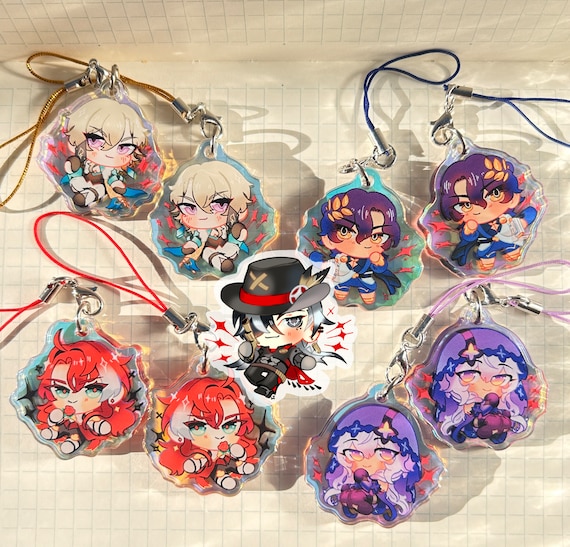 Penacony Holographic Phone Charms - Honkai Star Rail Dr