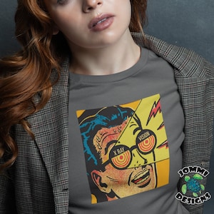 Vintage &quot;X-Ray Vision&quot; Comic Book Ad Tee: Retro Pop Art T-Shirt