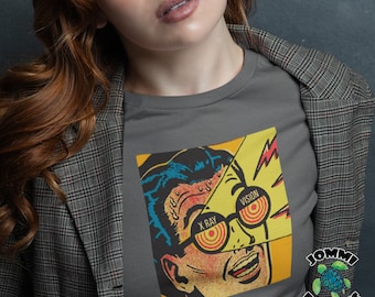 X-Ray Vision Comic book ad tee, Vintage comic book tee, Retro comic Ad tee, retro pop art Ad, nostalgic comic Ad tee, classic comic book tee
