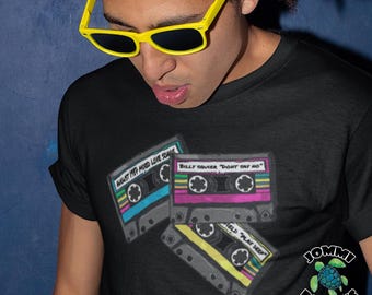 Retro Cassette Tape T-Shirt: 80s 90s Music Tee