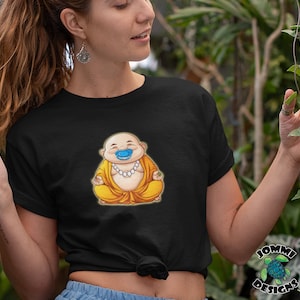Buddha Nook t shirt, funny baby Buddha tee, women cute Buddha tee, fun yoga tee, Dharma tee, Sanga tee, karma tee, zen tee, meditation tee