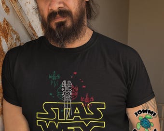 Stas Wey May 4th Tee: Mexican Flag Star Wars Fan Shirt