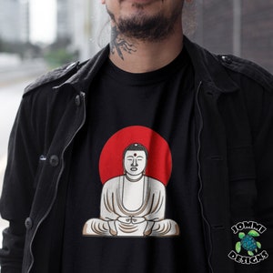 Buddha Sun Religious t shirt, Buddhism tee, Dharma tee, Sanga tee, karma tee, zen tee, meditation tee, nirvana tee, enlightened Buddha tee