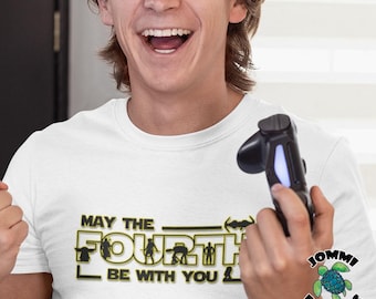 May the 4th T-Shirt: Sci-Fi Galactic Feier Tee