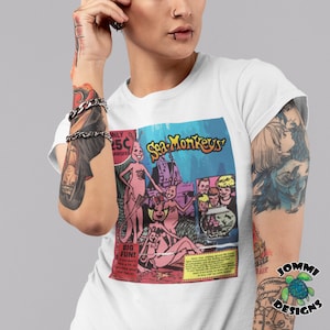 Sea Monkeys T-shirt: Vintage Comic Book Ad, Retro Pop Art