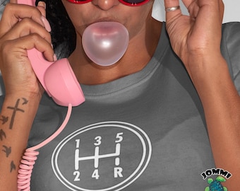 Gear Shifter Gen X Tee: Retro 80's/90's Nostalgia