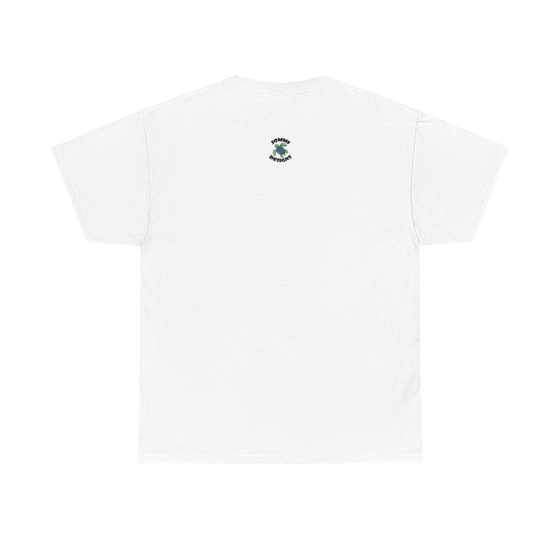 May include: White t-shirt with a small green and blue logo on the back that says "Forever Designs".
