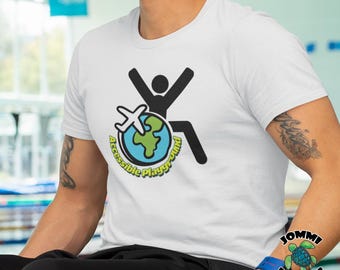 Camiseta de patio accesible: Orgullo del usuario de silla de ruedas