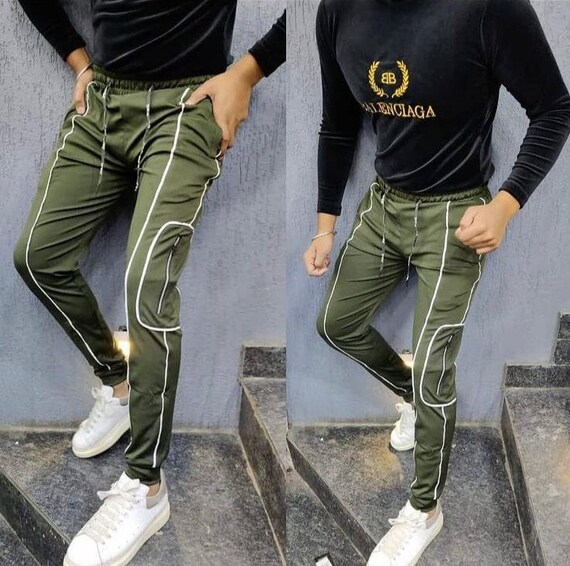 SCREENSHOT Mens Hip Hop Premium Slim Fit Comfort Track Pants Athletic  Fitness Fa | eBay