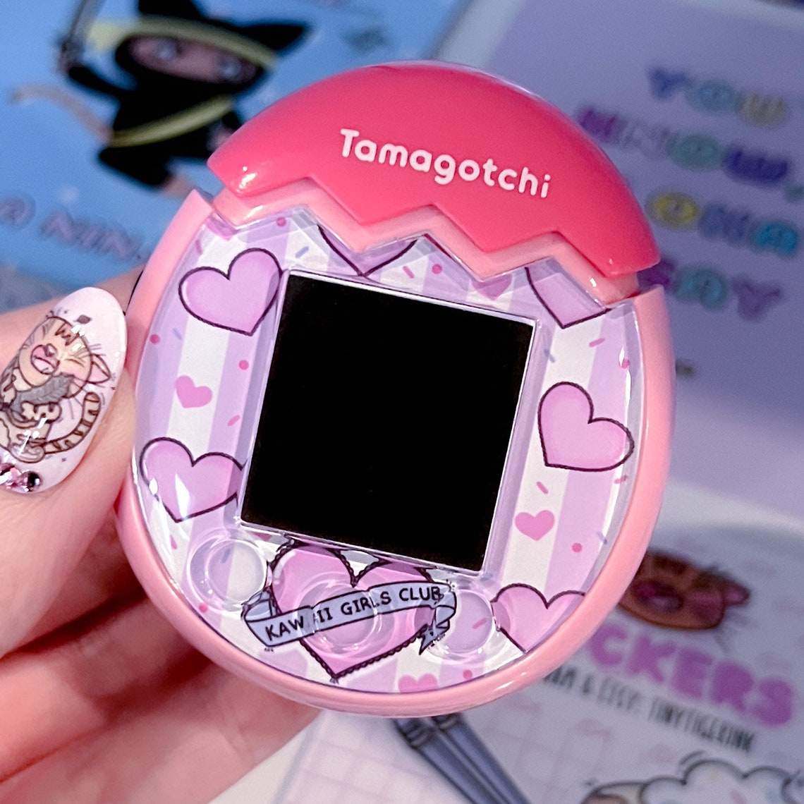 Tamagotchi Pix Faceplates Kawaii Girls Club Kawaii Covers Etsy Ireland