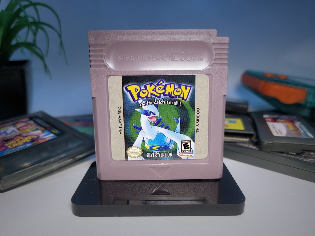 Pokémon Silver Reproduction Cartridge compatible With Etsy
