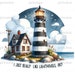 Printable Lighthouse Digital Art Instant Download Coastal Wall Decor - Etsy