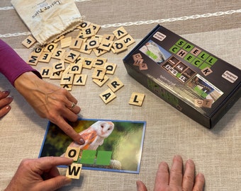 Spell Check - Senior Word Game | Dementia Activities | Spelling Game | Alzheimer's Game | Dementia Gift | Nursing Home Activity
