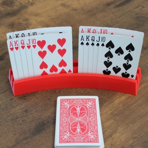 Porte-cartes à jouer empilable