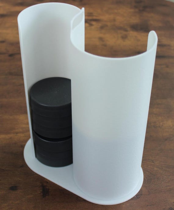Canning Jar Plastic Lid Organizer