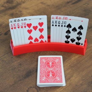 Porte-cartes à jouer - Empilable - Grande et petite taille - Fichier numérique