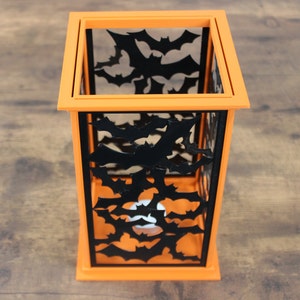Halloween Bat Candle Lantern