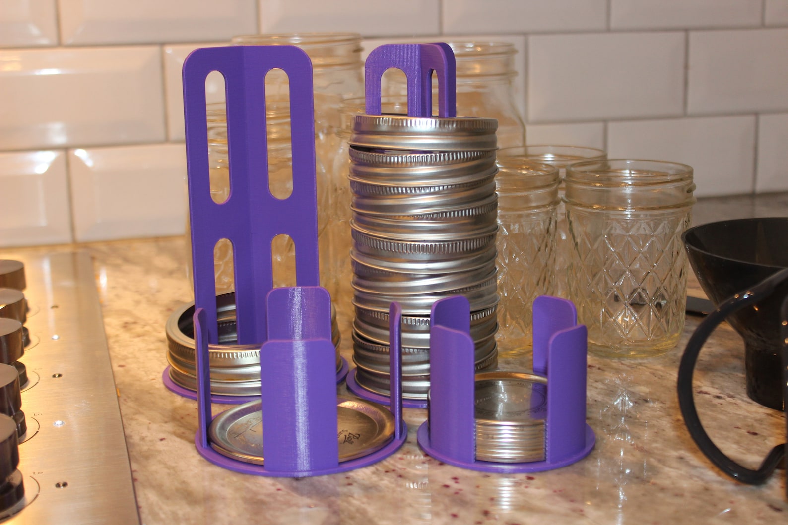 Canning Jar Lid & Ring Organizers Etsy