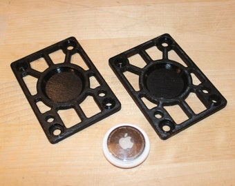 Airtag Compatible Skateboard Riser - 1 Full Set
