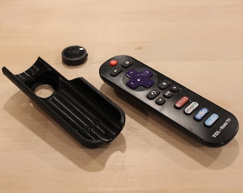 Roku Remote Compatible Tile Sticker Holder - Never Lose Your Remote Again!!!