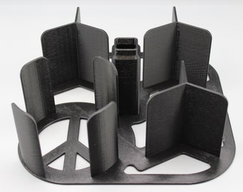 Stackable Canning Jar Lid & Ring Organizer - ADD-A-RACK