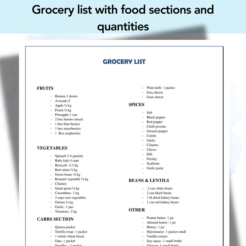 Low sodium diet plan showing daily meals for heart health and weight balance