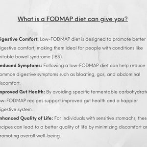 7 Day Low Fodmap Meal Plan PDF, Easy Gut Health Recipes, Fodmap Diet ...