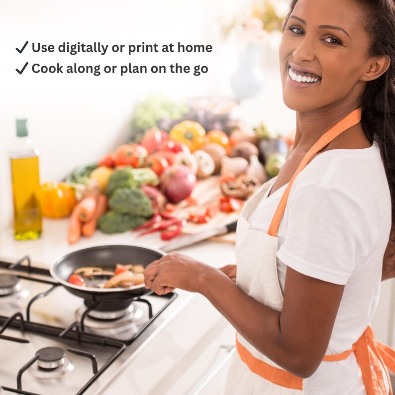 Weekly ketogenic meal planner with recipe cards for simple low carb meal preparation